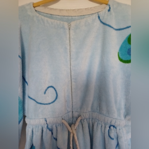 RARE!!! Vintage Hanae Mori Butterfly Kaftan Dress/Cover-up - Picture 6 of 9